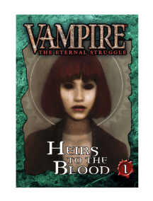 Heirs to the Blood 1 Reprint Bundle - Vampire The Eternal Struggle