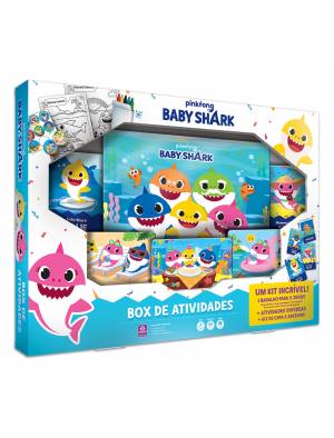 Box de Atividades Baby Shark 5 em 1