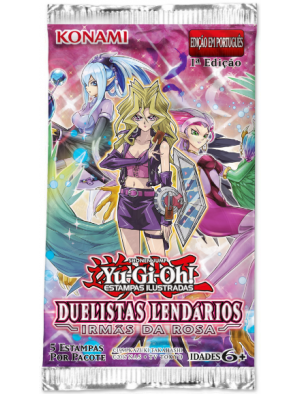 Booster Duelistas Lendários - Irmãs da Rosa - Yu-Gi-Oh! - 1a. Edição